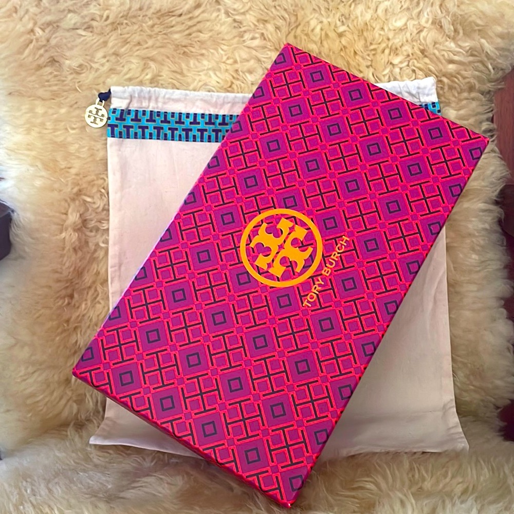 Tory Burch shoe box & Dust Bag
